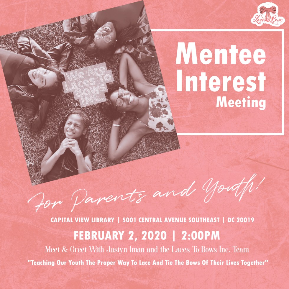 Laces&amp;Bows 2feb 2pm